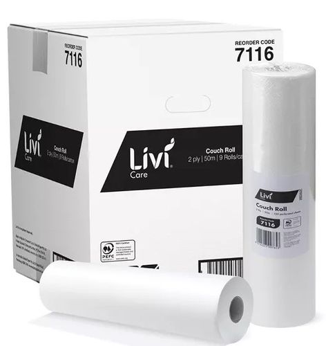 LIVI CARE 2PLY PREM COUCH ROLL 50M (9)