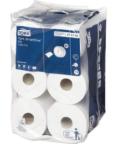 TORK SMARTONE T9 MINI T/ROLLS (12) 472193