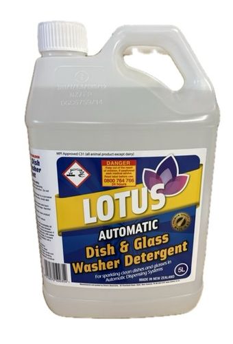 LOTUS COMMERCIAL AUTO DISH DETERGENT 5LT