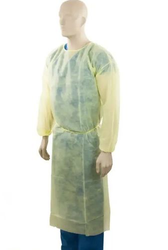 ISOLATION GOWNS PP - YELLOW (100)