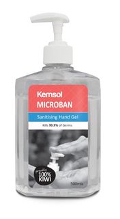 MICROBAN HAND SANITISER PUMP PAK 500ML (12)