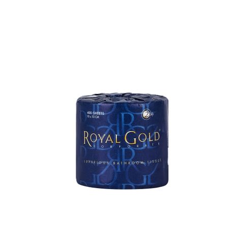 ROYAL GOLD PREM 2PLY WRAP 400 SHEET TOILET ROLL (48)