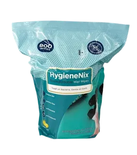 HYGIENE NIX BIODEGRADABLE WET WIPES. ROLL.800