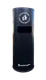 HYGIENE NIX GYM WIPE DISPENSER STAND. BLACK