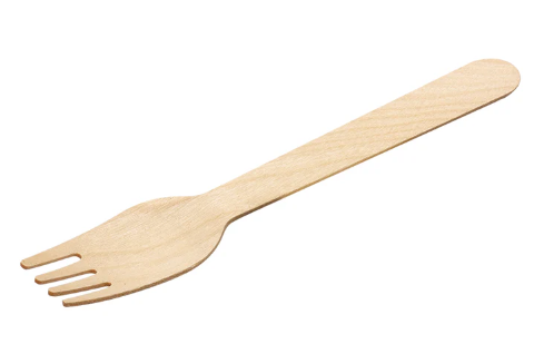 GREEN CHOICE WOODEN FORK