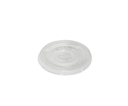 GREEN CHOICE CLEAR CUP FLAT LID FOR 8OZ (1000)