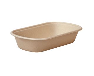 GREEN CHOICE SUGAR CANE FOOD BOX SINGLE COMPARTMENT (500)