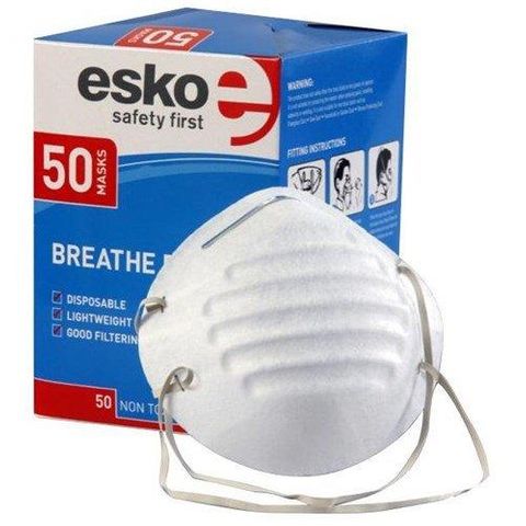 DUST MASKS - NON TOXIC (50)