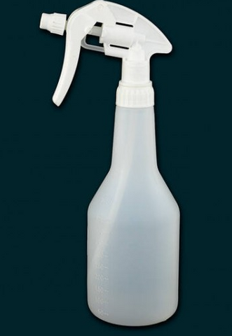 SPRAY BOTTLE C/W TRIGGER WHITE 550ML