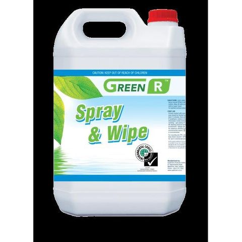 GREEN R SPRAY N WIPE