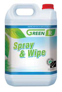 GREEN R SPRAY N WIPE (4X5L)