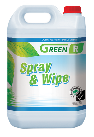 GREEN R SPRAY N WIPE