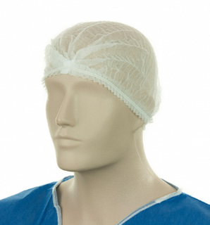 CLIP HAT 21" (White) Pkt.100