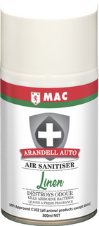 ARANDELL AIR SANITISER AUTO RF. 300ML MOUNTAIN