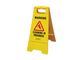 CLEANING IN PROGRESS SIGN YELLOW