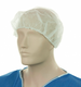 BOUFFANT HAT 21" White (100)