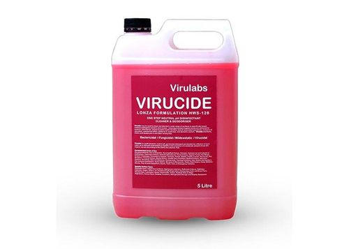 VIRUCIDE ONE STEP CLEANER & DISINFECTANT CONC. 5LT.