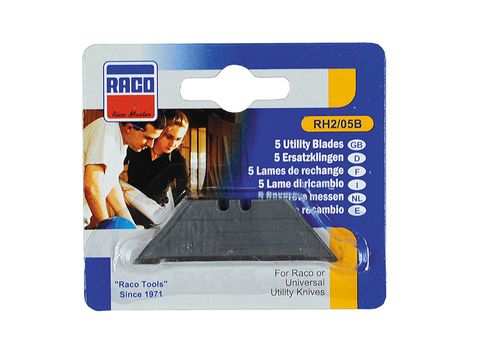 PLASTIC WINDOW SCRAPER BLADES (5)