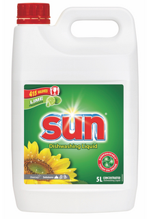 SUN LIME DISHWASH LIQUID 5L