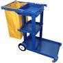 FILTA JANITOR TROLLEY CART - BLUE.