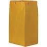 YELLOW VINYL TROLLEY BAG