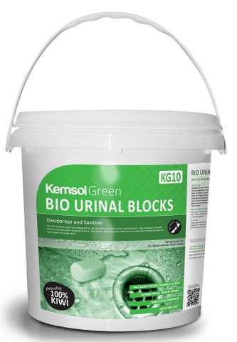 KEMSOL GREEN BIO URINAL BLOCKS 4KG