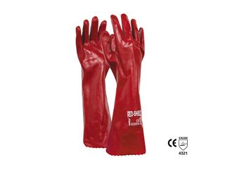 GLOVE PVC HEAVY DUTY (PAIR) 45CM