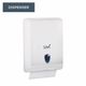 LIVI V- FOLD PAPER TOWEL DISPENSER - WHITE.