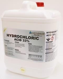 HYDROCHLORIC ACID 33% 20LT