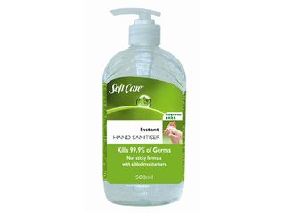 S/C INSTANT HAND SANITISER PUMP PAK 500ML