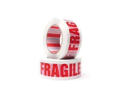 TAPE FRAGILE ORANGE 48MM X 100MT