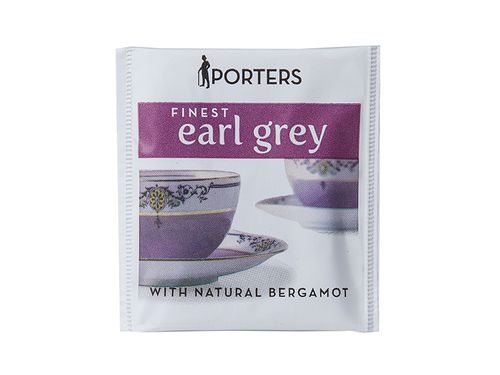 PORTERS TEA BAGS WRAP. EARL GREY (200)