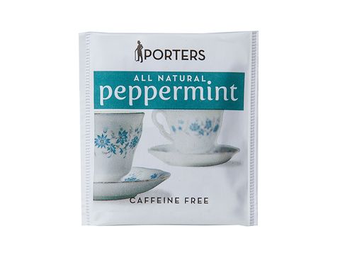 PORTERS TEA BAGS WRAP. PEPPERMINT (100)