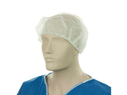 BOUFFANT HAT 21" WHITE