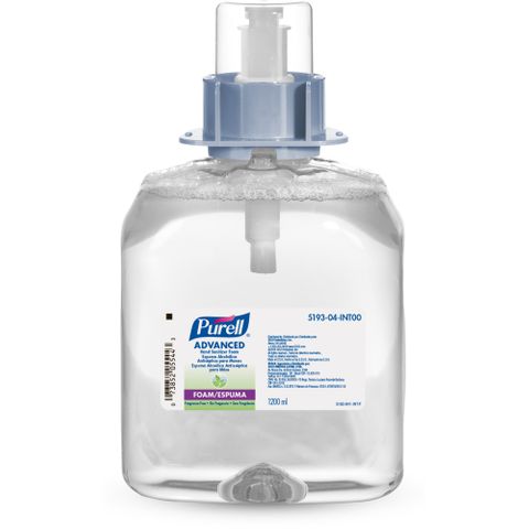 PURELL FMX FOAM INSTANT HAND SANITISER