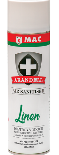 ARANDELL AIR SANITISER SPRAY - MOUNTAIN 500ML.