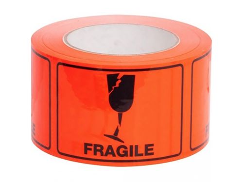 RIPA LABEL FRAGILE 99 X 99 (500)