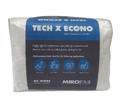 TECH-X ECONO CLOTH WIPES (90)