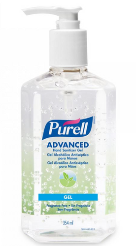 PURELL INSTANT HAND SANITISER GEL PUMP 354ML