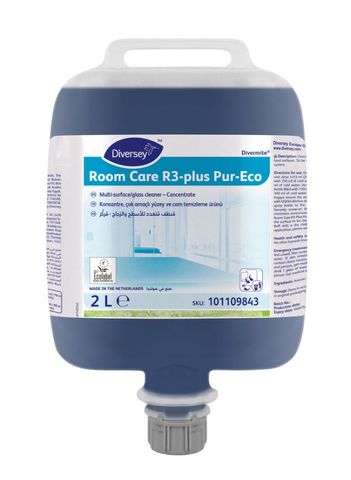 ROOMCARE R3 GLASS CLEANER CONC (2X2L)