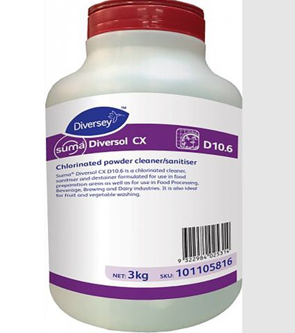 SUMA DIVERSOL CX CLEAN/SANITISE POWDER