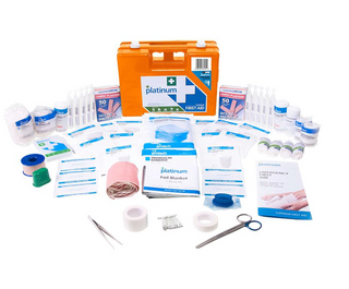 FIRST AID KIT PLATINUM - WALL MOUNT 172PC
