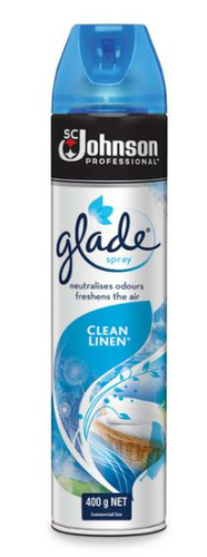 GLADE CLEAN LINEN AEROSOL 400GM