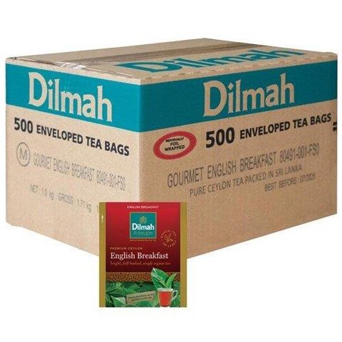 DILMAH ENG. BREAK. ENV TEA BAGS (500)