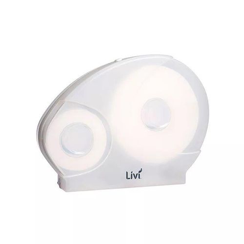 LIVI JUMBO RESERVE T/ROLL DISPENSER - WHITE