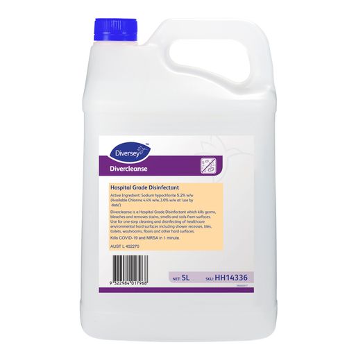 DIVERCLEANSE HYPO DISINFECTANT CLEANER 5L