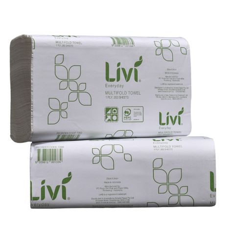 LIVI EVERYDAY ECONOMY SLIM PAPER TOWELS (4000)