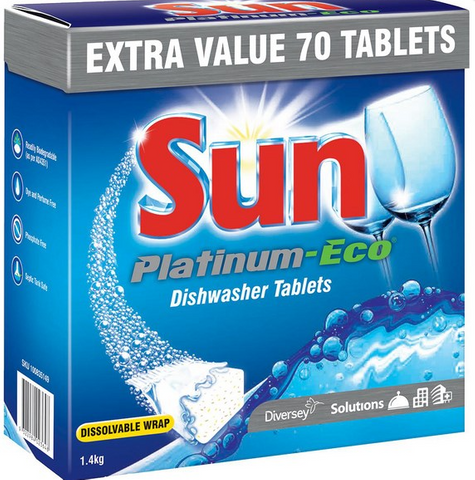 SUN PLATINUM DISHWASHER TABLETS