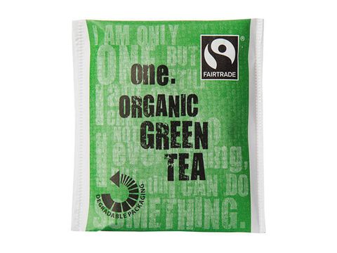 ONE FAIR TRADE GREEN TEA BAGS (200)