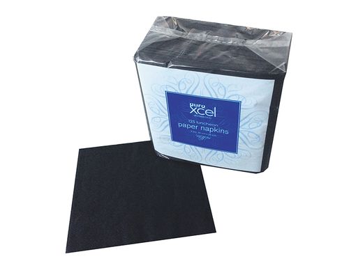 SERVIETTES LUNCHEON 2PLY BLACK (3000)